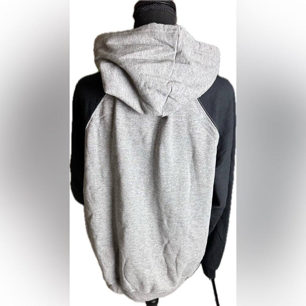 Jerzees J96 Adult NuBlend Color Block Raglan Hooded Pullover- Large- NWOT - Picture 4 of 7